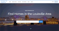 Desktop Screenshot of louisvillehomesearcher.com