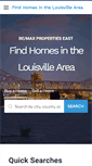 Mobile Screenshot of point2.louisvillehomesearcher.com